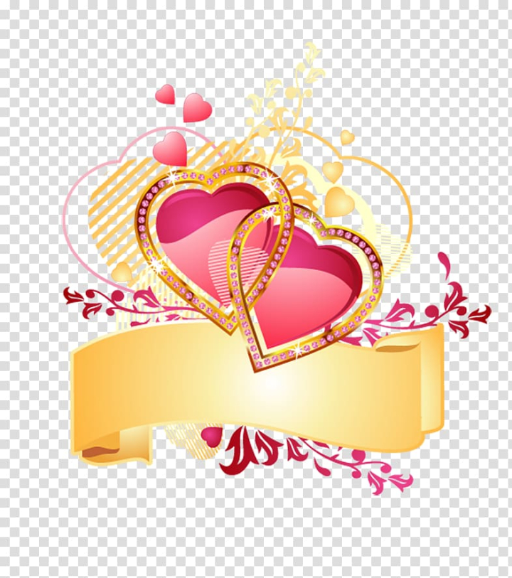 Free: Heart Gold , Heart to heart transparent background PNG clipart -  