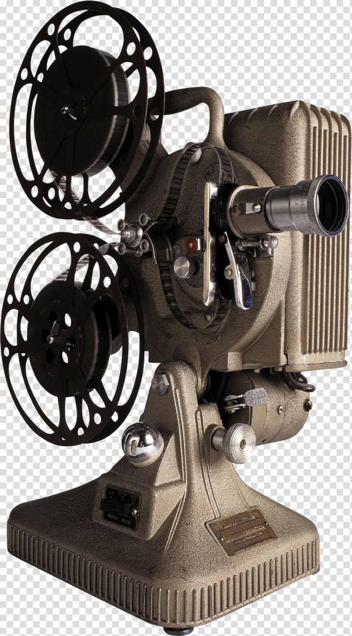 Free: Gray reel-to-reel movie projector art, Movie projector 8 mm film  Cinema Reel, Vintage Camera transparent background PNG clipart 