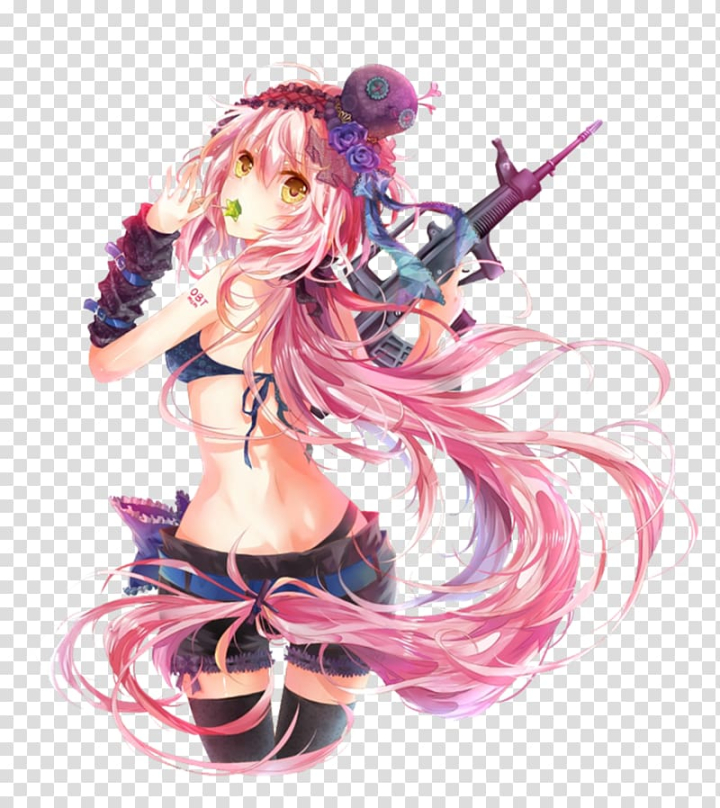 Megurine Luka Anime Vocaloid Rendering Anime Girl Transparent Background Png Clipart Png Free Transparent Image