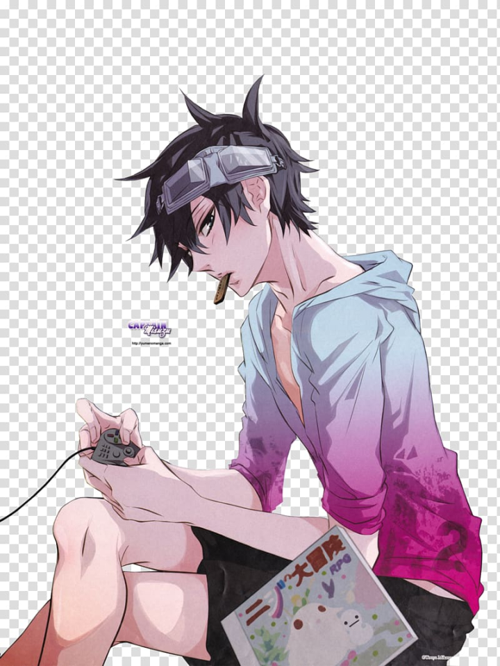 Render , male anime character transparent background PNG clipart