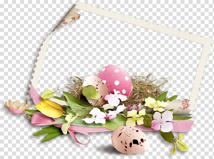 Easter Egg Frame PNG Images With Transparent Background