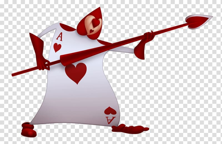 alice,adventures,wonderland,queen,hearts,playing,card,game,heart,ace of hearts,red,movies,kingdom hearts,alices adventures in wonderland,alice in wonderland,valentine s day,alice\'s adventures in wonderland,queen of hearts,playing card,ace,holding,spear,graphic,png clipart,free png,transparent background,free clipart,clip art,free download,png,comhiclipart