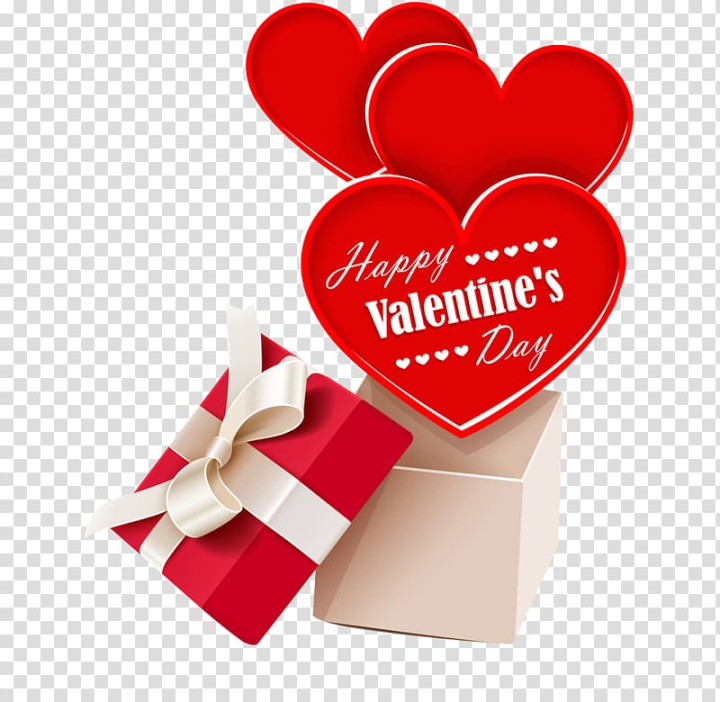 Free: Valentines Day Greeting card Gift Heart, gift transparent