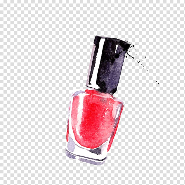 Vector Illustration Nail Polish Splash Paint Stock Vector (Royalty Free)  291033602 | Shutterstock