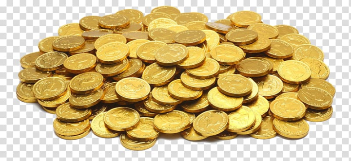 Free: Gold-colored coins , Gold coin Bullion coin, A pool of gold coins  transparent background PNG clipart 