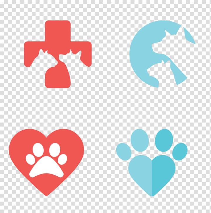Free: Dog Logo Veterinarian Veterinary medicine Pet, Animal footprints  transparent background PNG clipart 