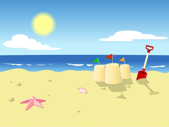 Free: Beach Animation , sand transparent background PNG clipart 