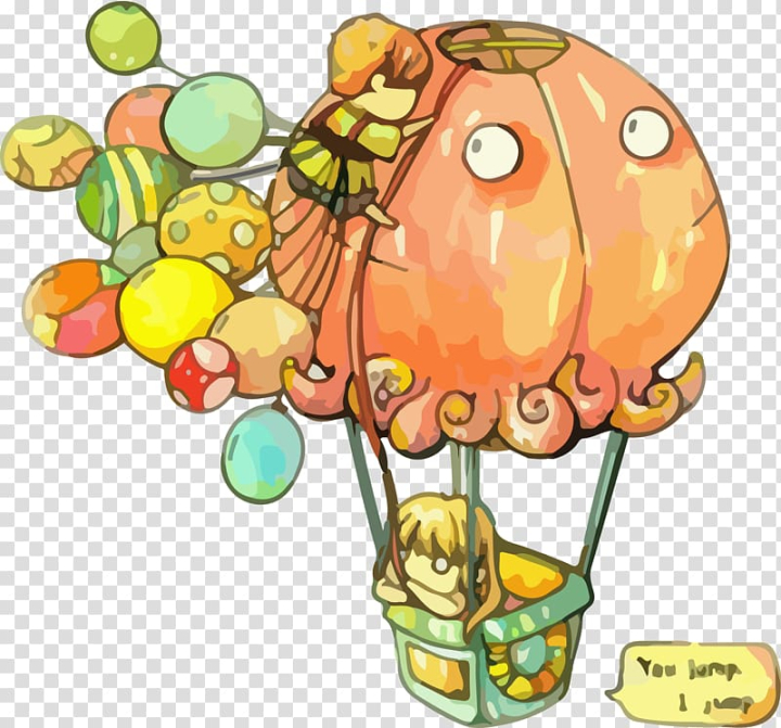 Free: Hot air balloon Skirt Tutu , Cartoon hot air balloon transparent  background PNG clipart 