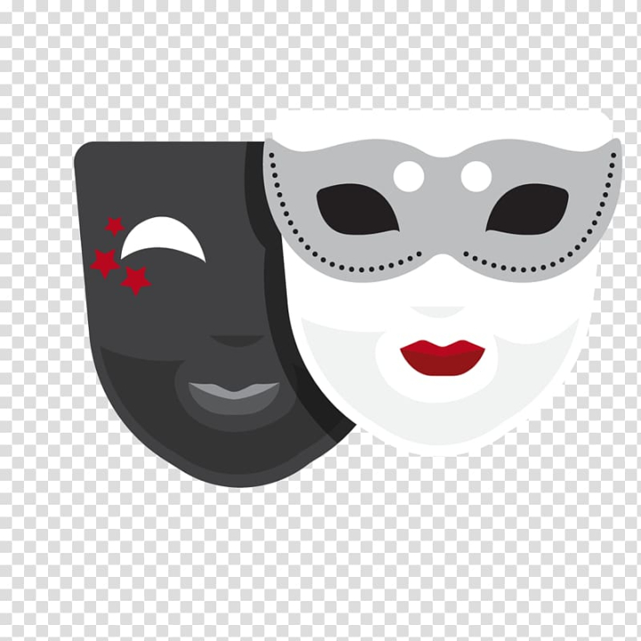 White masks Stock Photo