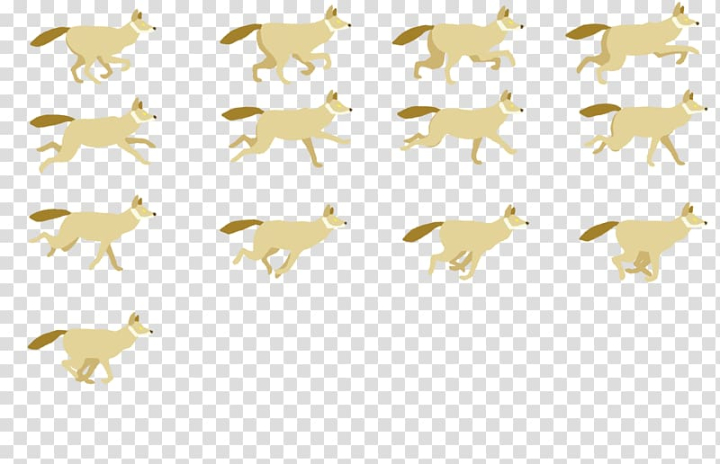 Free: Sprite Thepix Animation Walk cycle Dog Running, sheet transparent  background PNG clipart 
