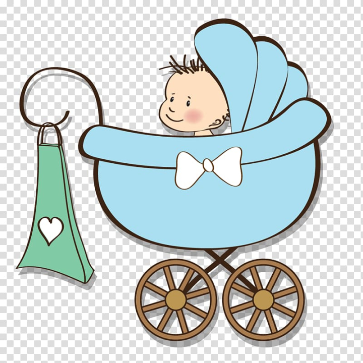 Free: Baby on pram stroller illustration, Baby shower Gift Infant , Baby  sitting in stroller transparent background PNG clipart 