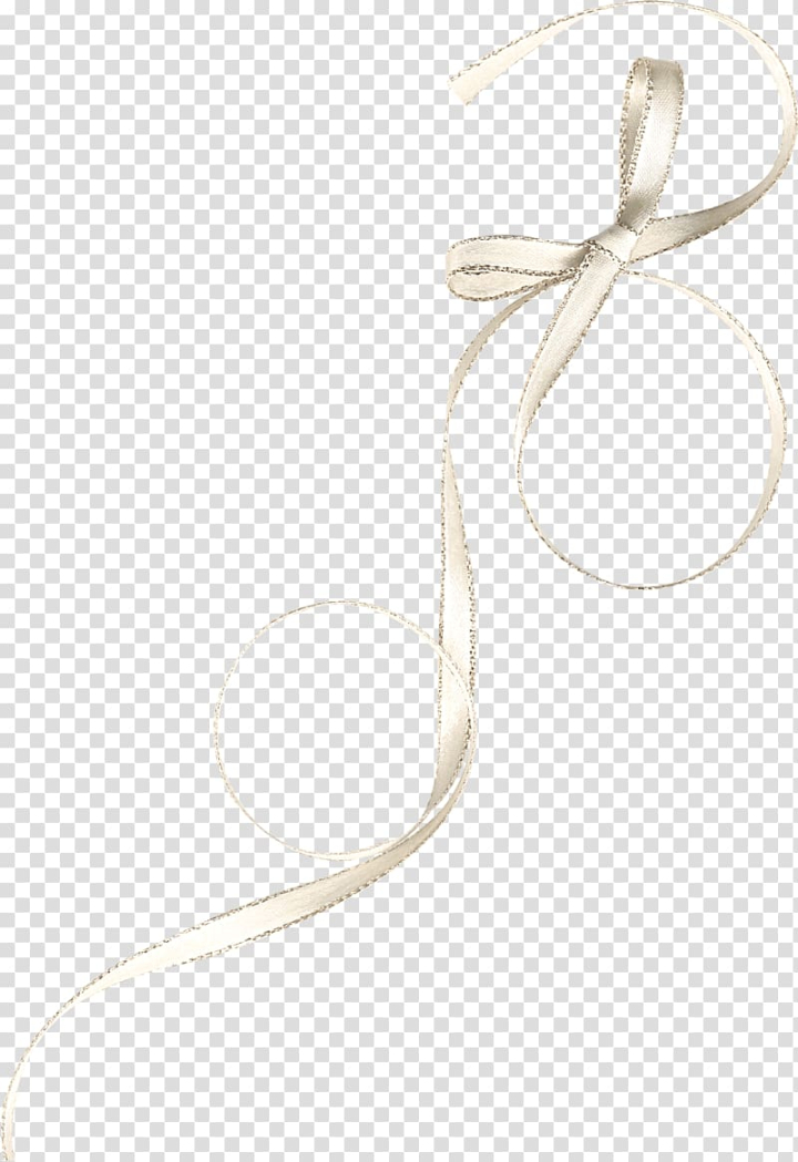 Ribbon White Satin PNG - Free Download