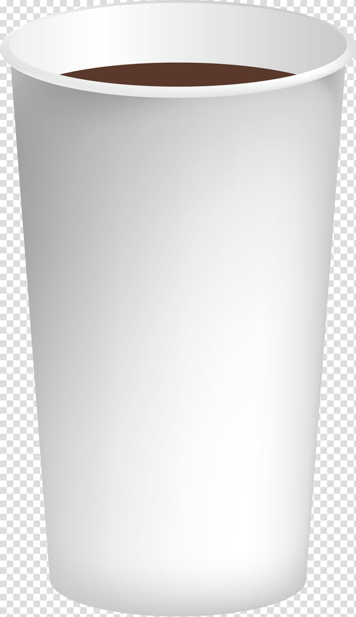 Glass mug transparent coffee cup mockup Royalty Free Vector
