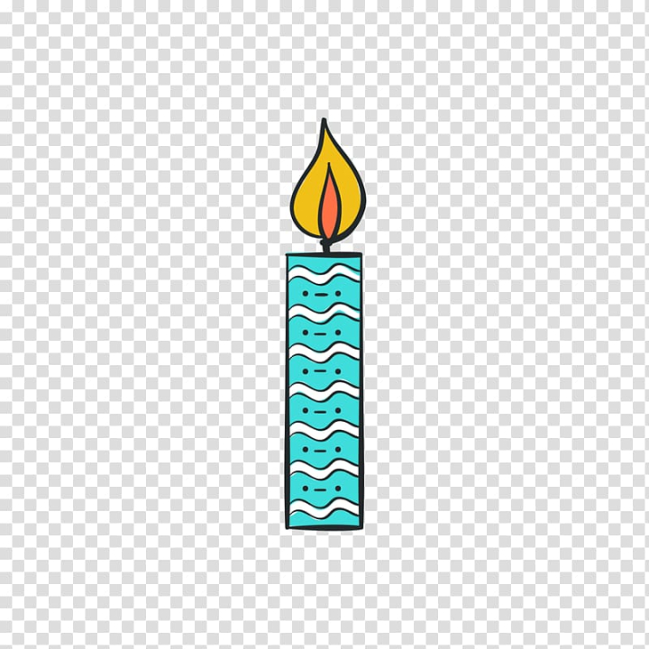 3 birthday candle clip art