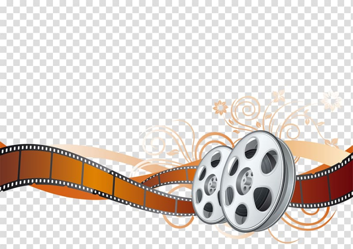 Free: Film strip , Film Cinema , color film reel movie transparent  background PNG clipart 