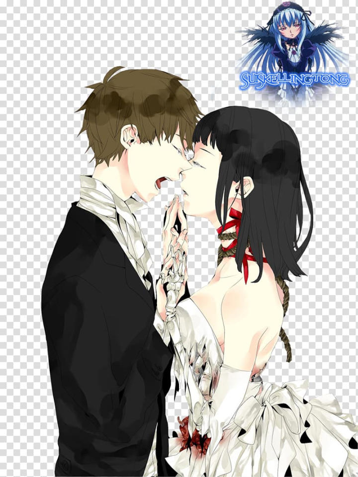 Free Wallpapers: Anime Couple Kiss