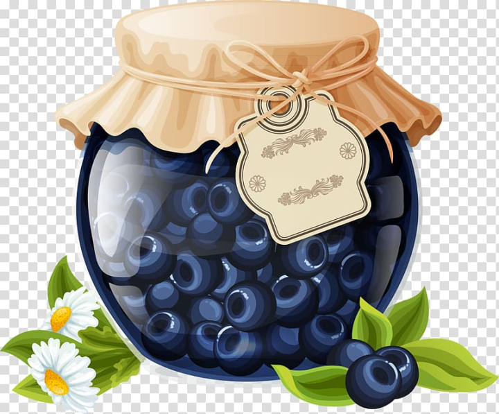 Blueberry Gelatin dessert Otter, blueberry, purple, violet png