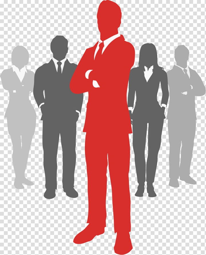 Free: Five group of people standing illustration, Leadership Businessperson  Senior management Chief Executive, team transparent background PNG clipart  