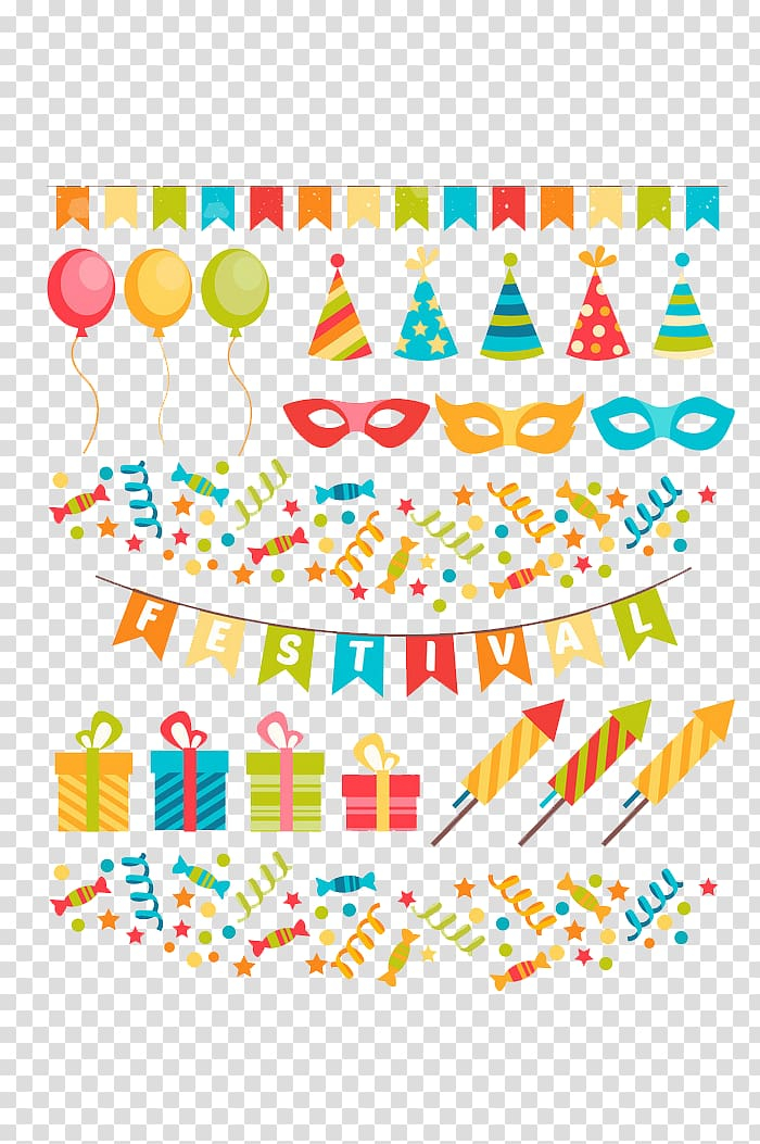 Free: Party Birthday , Birthday party posters birthday material transparent background  PNG clipart 