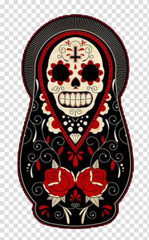 Mexican Sugar Skull Tattoo Design Calavera vinyl wall sticker decal 5 –  Kapow Boom