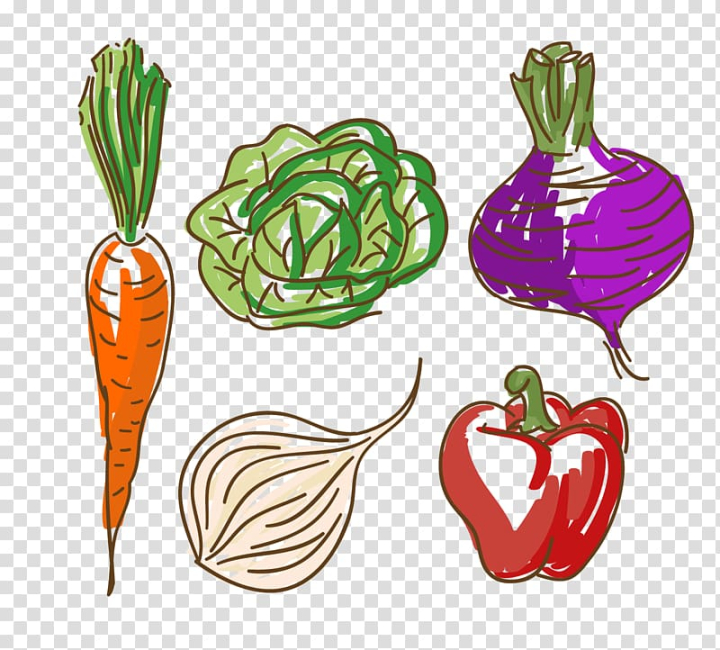 fruits and vegetables heart clipart no background