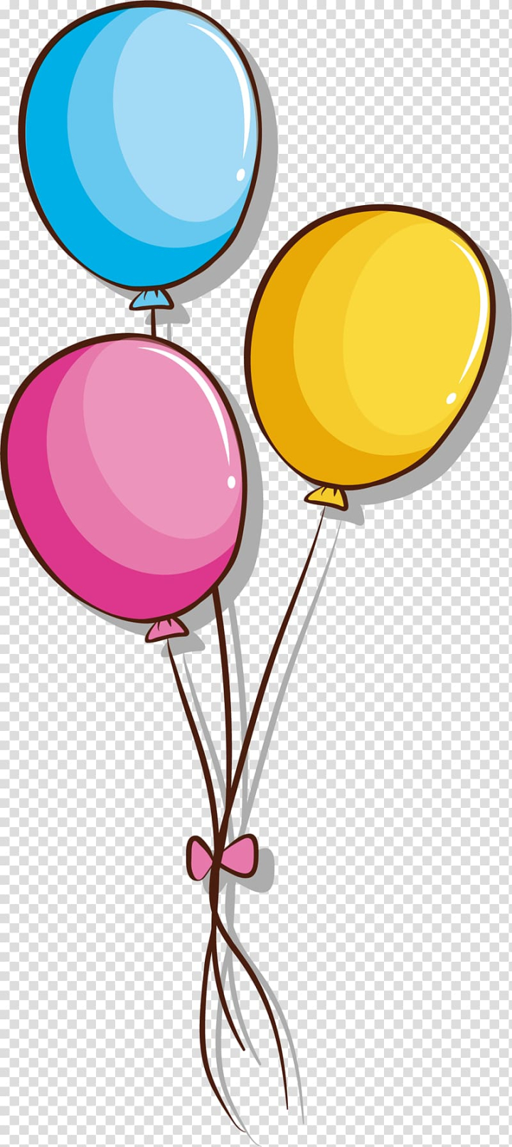 vector balloon bunch