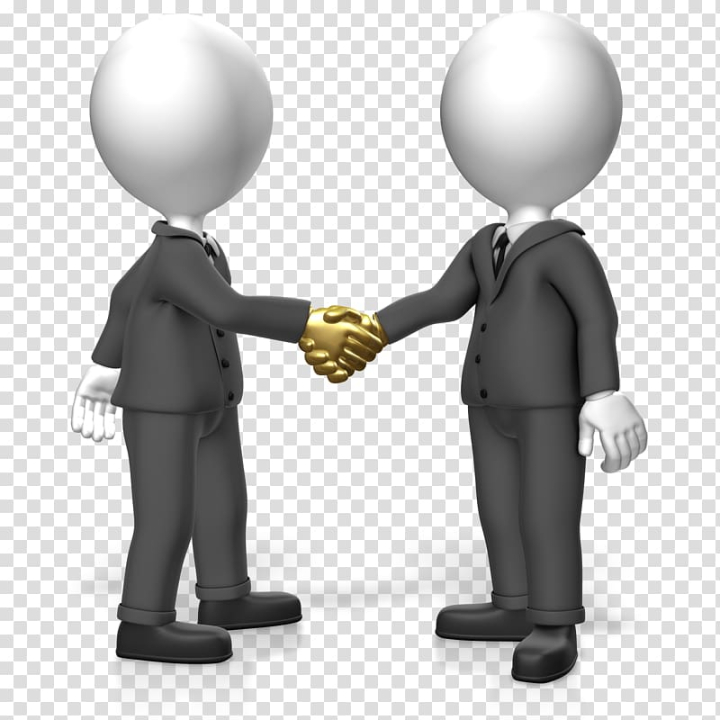 stick figures shaking hands