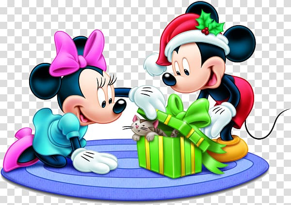 Free: Mickey Mouse Minnie Mouse Donald Duck Christmas The Walt Disney  Company, mickey mouse transparent background PNG clipart 