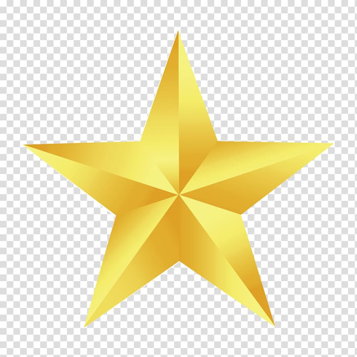 gold star transparent background