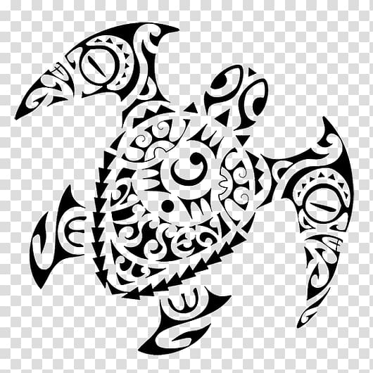 Free: Turtle Polynesia Māori people Tattoo Samoans, turtle transparent background  PNG clipart 