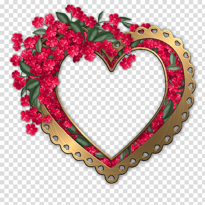 Free: Borders and Frames Frames Heart , Happy Valentines Day transparent  background PNG clipart 