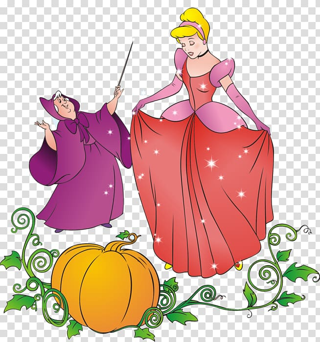 Free: Cinderella Fairy tale Fairy Godmother , Cinderella transparent  background PNG clipart 