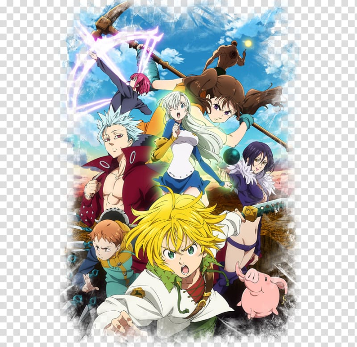 Meliodas The Seven Deadly Sins Anime, Anime, manga, cartoon, fictional  Character png