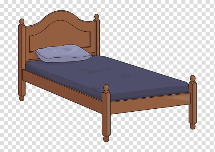 Free: Bed frame Drawing Furniture Foot Rests, bed transparent background PNG  clipart 