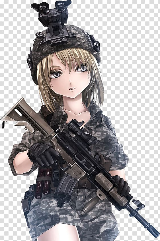 Free: Anime Soldier Fan art Military Manga, Anime transparent background PNG  clipart 