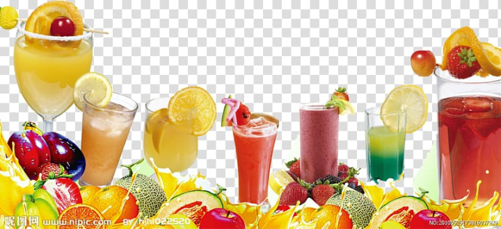Free: Variety of fruit shakes, Orange juice Strawberry juice Drink  Fruchtsaft, Drink transparent background PNG clipart 