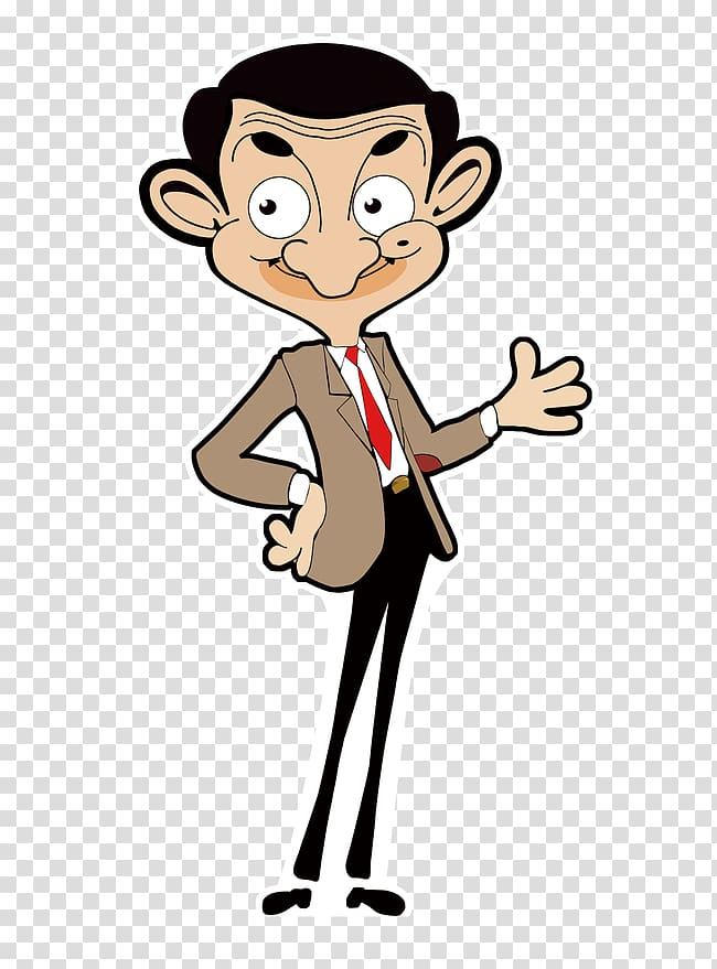 Free: Mr. Bean , Cartoon Bicycle pedal Mountain bike Animation, Bean  transparent background PNG clipart 