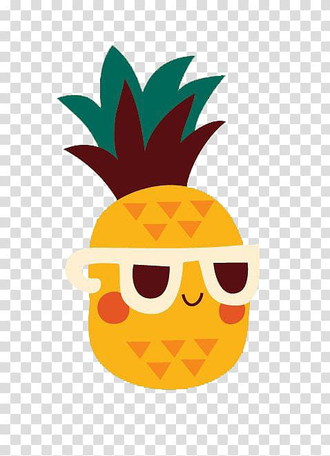 EMOJI PINEAPPLE CAKE