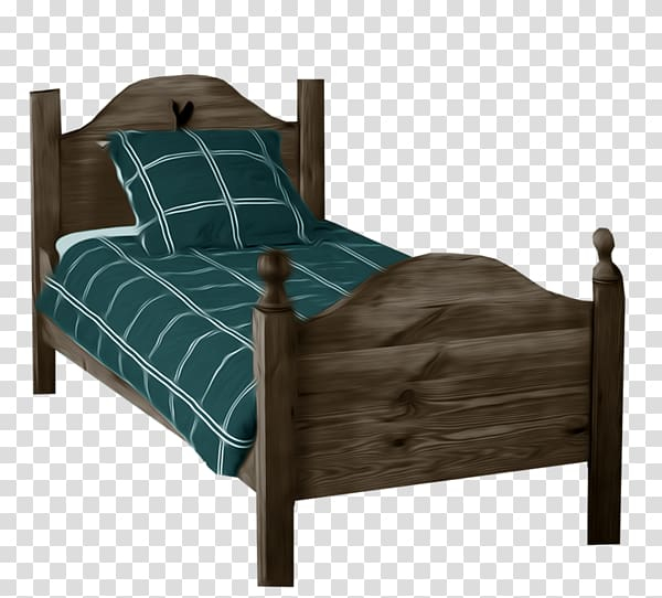 Free: Bed frame Throw pillow Couch Furniture, Hand-painted wood bed  transparent background PNG clipart 
