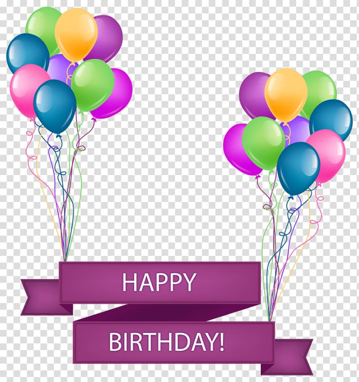 Free: Happy Birthday to You Wish Greeting card , Birthday Banners  transparent background PNG clipart 
