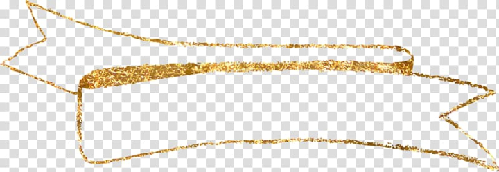 Free Gold Ribbon Yellow Pattern Gold Glitter Material Gold Ribbon