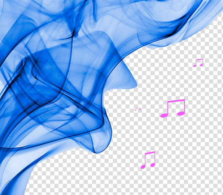 Blue smoke illustration, Smoke Transparency and translucency   Background light, smoke, blue, hand png