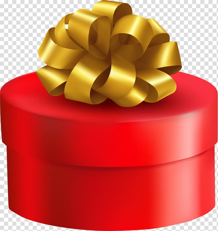 Free: Gift Ribbon Illustration, Lovely golden box collection transparent  background PNG clipart 