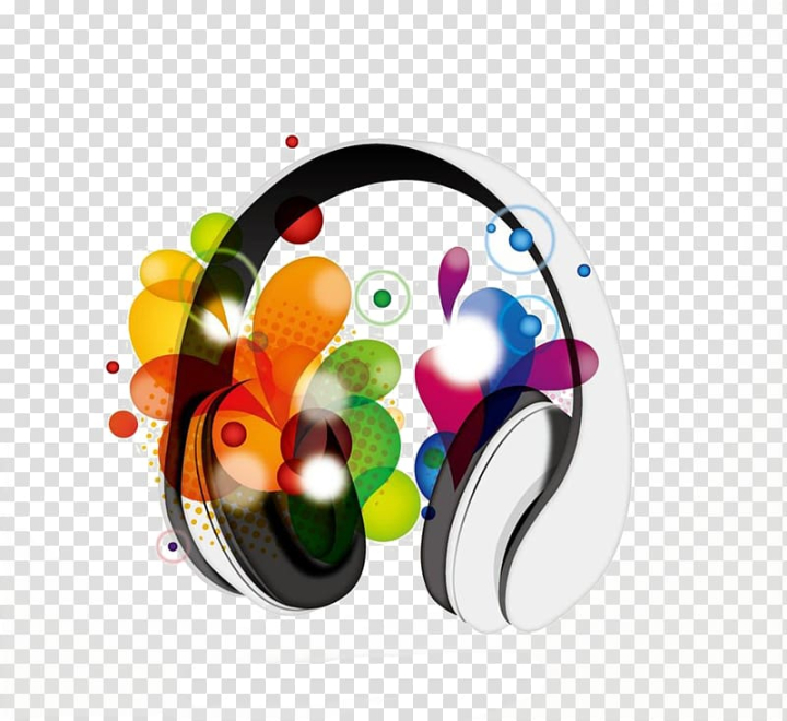 Free: Free music , Color headphones transparent background PNG clipart -  