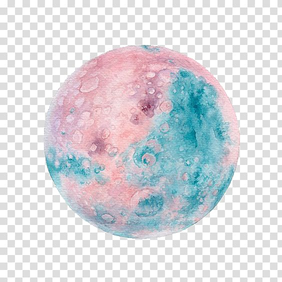 Pink Moon PNG Transparent Images Free Download, Vector Files