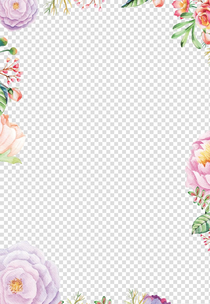 Paper Flower Templates drawing free image download