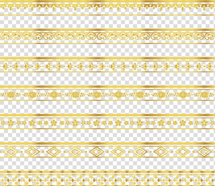 free vector Gold lace pattern 04 vector