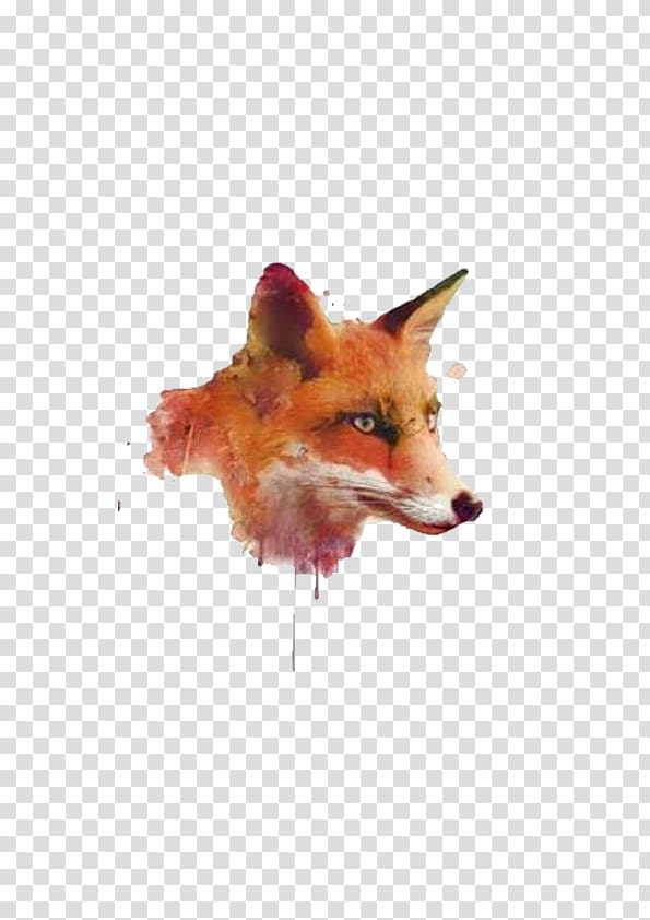 clipart fox head