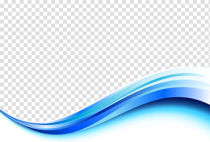 Free: , Blue wavy border, blue and white wave logo transparent background  PNG clipart 