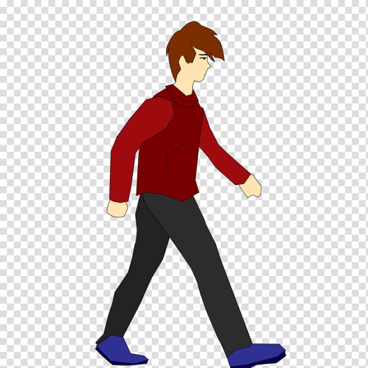 Free: Walking male illustration, Animation Walking Character Walk cycle,  Animation transparent background PNG clipart 